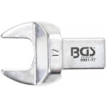 BGS Einsteck-Maulschlüssel | 17 mm | Aufnahme 14 x 18 mm