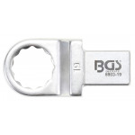 BGS Einsteck-Ringschlüssel | 19 mm | Aufnahme 14 x 18 mm