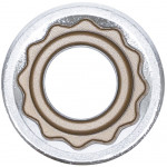 BGS Steckschlüssel-Einsatz Zwölfkant, tief | Antrieb Innenvierkant 12,5 mm (1/2