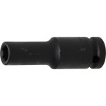 BGS Kraft-Steckschlüssel-Einsatz Sechskant, tief | Antrieb Innenvierkant 12,5 mm (1/2