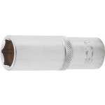 BGS Steckschlüssel-Einsatz Sechskant, tief | Antrieb Innenvierkant 12,5 mm (1/2