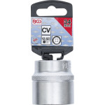 BGS Steckschlüssel-Einsatz Zwölfkant | Antrieb Innenvierkant 12,5 mm (1/2