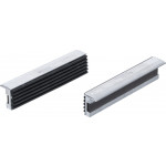 BGS Schraubstock-Schutzbacken | Aluminium | Breite 125 mm | 2-tlg.