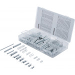 BGS Federn-Sortiment | Zug- und Druckfedern | 200-tlg.