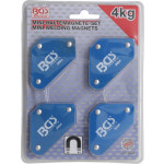 BGS Mini-Magnethalter-Satz | 45° - 90° - 135° | 4-tlg.