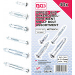 BGS Spreiz-/Ankerdübel-Sortiment | 40-tlg.