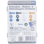 BGS Schrauben-, Muttern- und Abdeckkappen-Sortiment | 400-tlg.