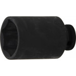 BGS Kraft-Steckschlüssel-Einsatz Sechskant, tief | Antrieb Innenvierkant 12,5 mm (1/2