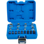 BGS Bit- und Steckschlüssel-Satz | E-Profil / T-Profil (für Torx) | 17-tlg.