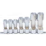 BGS Spezial-Steckschlüssel-Einsatz-Satz, geschlitzt | Antrieb Innenvierkant 10 mm (3/8