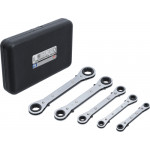 BGS Ratschen-Ringschlüssel-Satz, gerade, umschaltbar | SW 6 x 8 - 19 x 22 mm | 5-tlg.