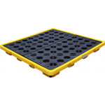 BGS Öl-Auffangwanne | mit Gitterrost | für 4 x 200 l Fässer