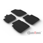 Original Gledring Passform Fußmatten Gummimatten 4 Tlg.+Fixing - HONDA Jazz / Crosstar 01.2021->