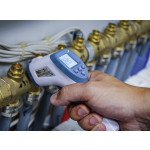 BGS Stirn-Fieber-Thermometer | kontaktlos, Infrarot | für Personen + Objekt-Messung | 0 - 100°