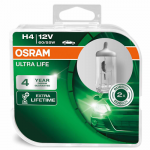 Osram H4 12V 60/55W P43t ULTRA LIFE 2st.