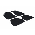 LIMOX Fußmatte Textil Passform Teppich 4 Tlg. Mit Fixing - SEAT Altea/Altea XL 04>