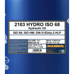 MANNOL Hydrauliköl Hydro ISO 68 10L