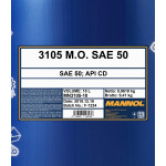 MANNOL M.O. SAE 50 API CD 10L