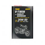 MANNOL 7808 V-Twin for Harley-Davidson 20W-50 API SM 4T Motorrad Motoröl 1l