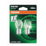 Osram Ultra Life Glühlampe P21W BA15s 12V 21W Doppelpack