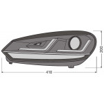 OSRAM LEDHL102-GTI LEDriving® XENARC® Golf VI GTI EDITION