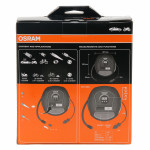 Osram TYREinflate 450 Kompressor Digitales Display, Überlastungsschutz, mit Arbeitslampe, Kabelfach/-aufnahme