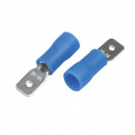 Profipack Flachsteckzungen Unitec für Kabel Ø 1,0-2,5qmm blau 20 Stk.