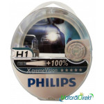 Philips H1 12V 55W P14,5s X-treme Vision +100% 2st.