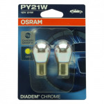 Osram PY21W 12V 21W BAU15s Diadem Chrome 2st. Blister