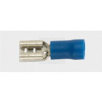 Flachsteckhülse Steckverteiler 6,3/1,5-2,5mm², blau 5Stk.