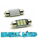 LED Soffitte C5W 39mm 12x 4014 SMD Weiß