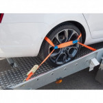 Autotransportgurt Kofferset, Radsicherung 3-teilig