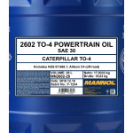 Mannol 2602 TO-4 Powertrain SAE 30 Getriebeöl 20l Kanister