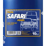 Mannol 7404 Safari 20W-50 mineralisches Motoröl 10l Kanister