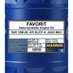 Mannol 7510 Favorit 15W-50 teilsynthetisches Motoröl 20l Kanister