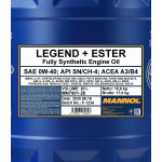 MANNOL Legend+Ester 0W-40 Motoröl 20l Kanister