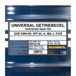 Mannol 8107 Universal 80W-90 Getriebeöl 60l Fass