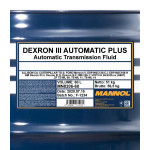 Mannol 8206 ATF Dexron III Plus Automatikgetriebeöl 60l Fass
