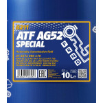 Mannol 8211 ATF AG-52 Automatikgetriebeöl 10l Kanister