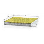 MANN-FILTER Filter, Innenraumluft