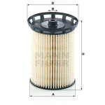 MANN-FILTER Kraftstofffilter