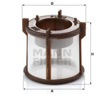 MANN-FILTER Kraftstofffilter
