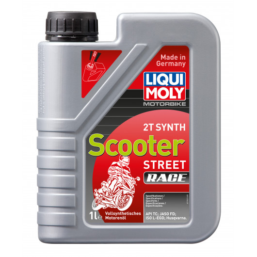 Liqui Moly Motorbike 2T Synth Scooter Street Race vollsynthetisches Motorrad Motoröl 1l