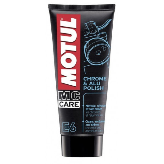 MOTUL E6 CHROME & ALU POLISH 100ML