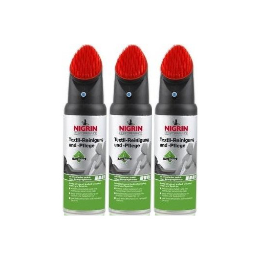 Nigrin Textil-Reinigung und -Pflege Spray 3x 400 Milliliter