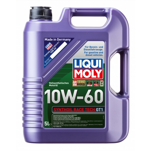 Liqui Moly Synthoil Race Tech GT1 10W-60 Motoröl 5l