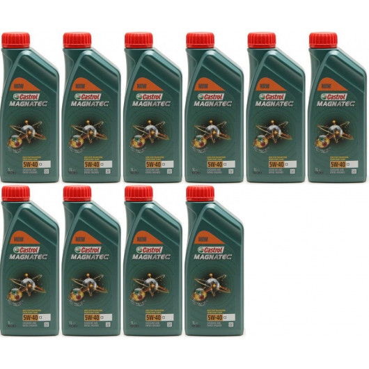 Castrol Magnatec 5W-40 C3 Motoröl 10x 1l = 10 Liter