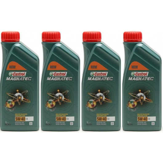Castrol Magnatec 5W-40 C3 Motoröl 4x 1l = 4 Liter - SAE 5W-40 - Auto ...