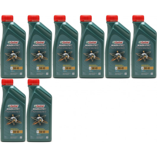 Castrol Magnatec Professional OE 5W-40 Motoröl 8x 1l = 8 Liter