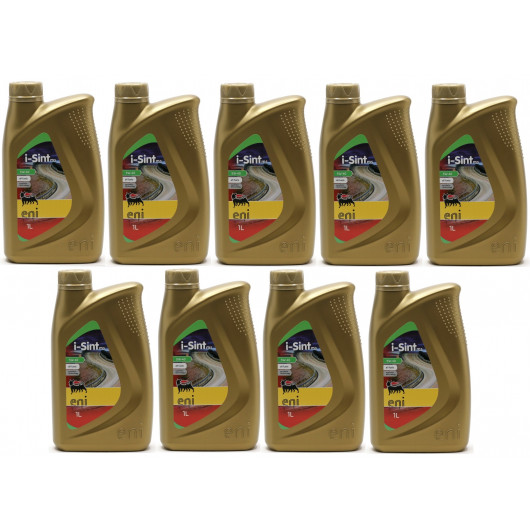 ENI i-Sint MS 5W-40 Motoröl 9x 1l = 9 Liter